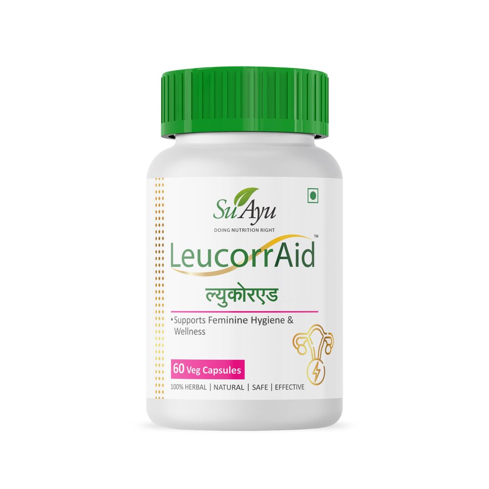 SuAyu LeucorrAid Capsules 60 Caps