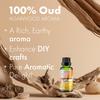 Esslux Agarwood Fragrance Oil - 100% Pure Natural Oud Oil for Diffuser, Candles & Soap Making | Rich, Earthy Aroma for Relaxation & Aromatherapy | Therapeutic Grade  15ML view 2