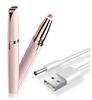 Pm Enterprises Revin Enterprise Flawless Finishing Touch Painless Usb Rechargeable Eyebrow Trimmer Electric Eyebrows Threading Machine For Women (White). view 1