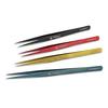 Ubersweet Precision Tweezers High Henacity PCB Tweezer For Phone Motherboard Fly line fingerprint Repair Tools : Blue view 1