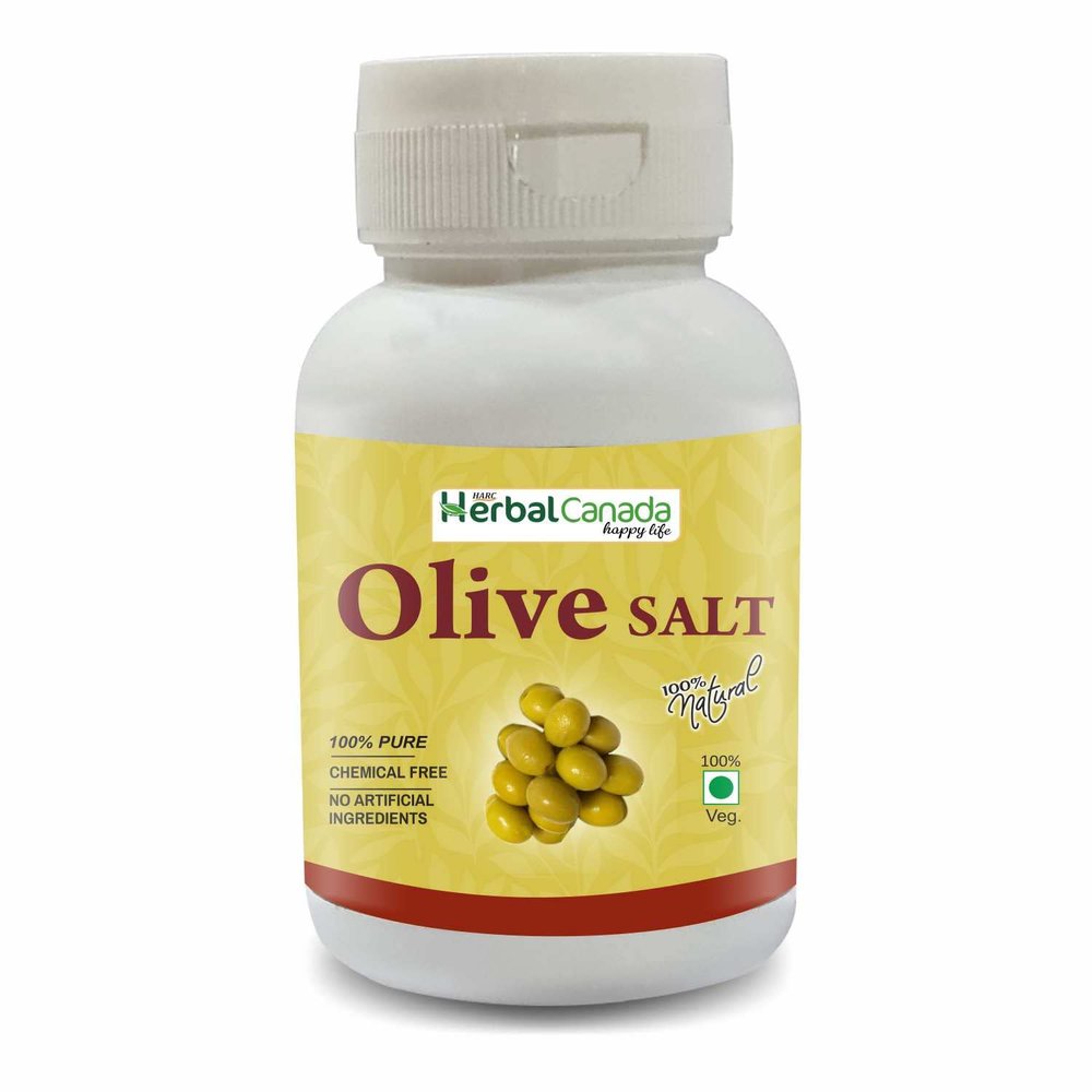 Harc Herbal Canada Premium Pure Jaitoon Namak | Olive Salt for Immunity Booster | 60g - Pack of 1