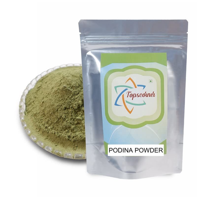 Topscorner Podina Mint Powder, 3 Packs of 900 Grams