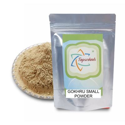 Topscorner Gokhru Chota Gokshura Powder, 250 Grams Pack