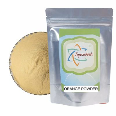 Topscorner Orange Peel (Powder) - Santra Chilka (Powder) - Santara Chilkha Powder - Citrus Sinensis, 400 Grams Pack