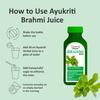 Ayukriti Herbals Brahmi Juice 500ml | Antioxidant Memory Enhancer | Helps Reduce Stress and Anxiety | No added sugar and preservatives | 100% Natural view 2