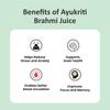 Ayukriti Herbals Brahmi Juice 500ml | Antioxidant Memory Enhancer | Helps Reduce Stress and Anxiety | No added sugar and preservatives | 100% Natural view 4