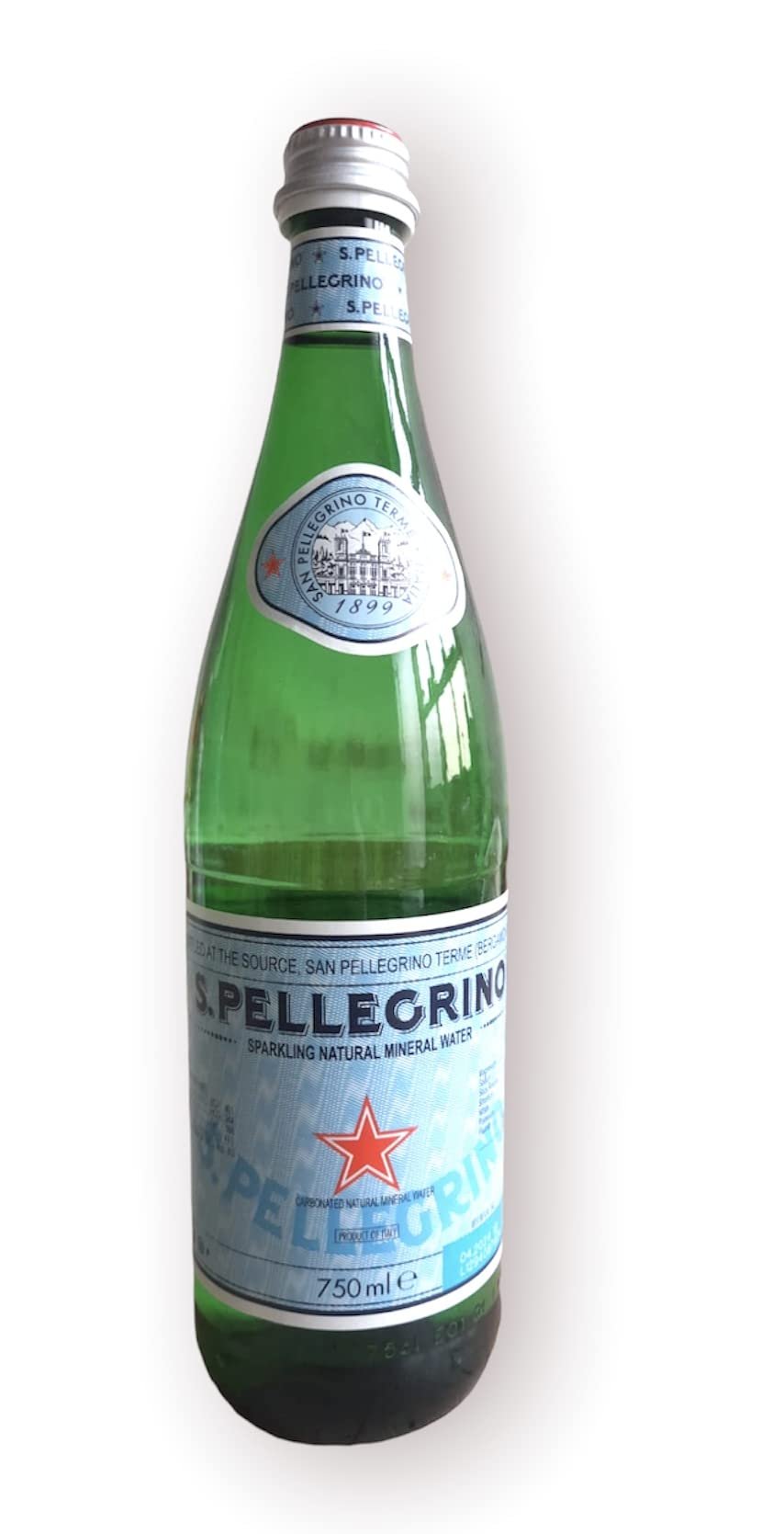 Chef's Need San Pellegrino Sparkling Natural Mineral Water Bottle 750Ml,(Pack Of 6 Bottle)Imported