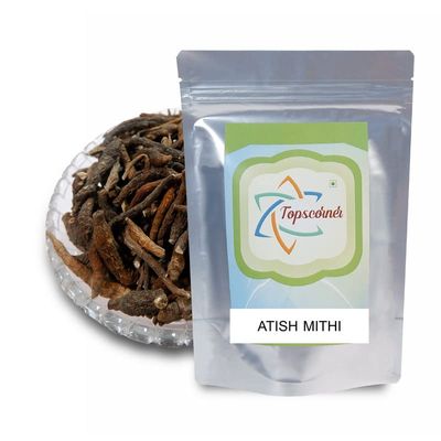 Topscorner Atish Sweet Aconitum Palmatum, 100 Grams Pack