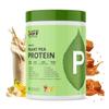 MyFitFuel Clean Plant Pea Protein Isolate (27.4g Protein, 4.9g BCAA, 10.6g EAA) |Easy to Digest | Vegan Plant Protein Powder [500g, 14 Servings, (Banana Caramel)] view 1