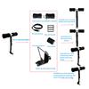Abdominal Assist Trainer, Adjustable Bed Sit Ups Bar Lightweight Portable for Travel for Home view 4