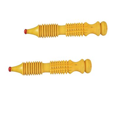 4beauty Therapy Combo Pack of 2 Acupressure Wooden Jimmy Hand & Foot Roller Massager Relaxes the Mind and Body.