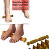 4beauty Therapy Acupressure Massager Tools Combo Kit with Multipurpose Roller Massager (Pyramidal cuts) + Bio-Magnetic Power Foot Mat (Magneto-Therapy) for Stress and Pain Relief view 2