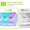 AUVON Weekly Pill Organizer Arthritis Friendly, BPA Free Travel 7 Day Pill Box Case with Spring Open Design and Large Compartment to Hold Vitamins, Cod Liver Oil, Supplements and Medication (Lavender) view 4