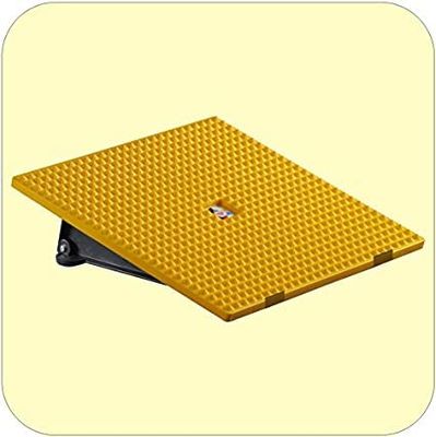 ACP ACUPRESSURE Plastic Study Pad Pyramid (: 28 x 9 x 27.5 cm, White)
