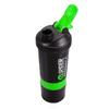 COOL INDIANS SHAKER BOTTLE FOR GYM|BPA-FREE AND 100% LEAK-PROOF PROTEIN SHAKER BOTTLE WITH 2 EXTRA STORAGE COMPARTMENT (500ML SHAKER) (GREEN) view 2