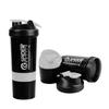 COOL INDIANS Shaker Bottle for Gym|BPA-Free and 100% Leak-Proof Protein Shaker Bottle with 2 Extra Storage Compartment (500ML Shaker) (White) view 2