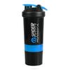 COOL INDIANS Shaker Bottle for Gym|BPA-Free and 100% Leak-Proof Protein Shaker Bottle with 2 Extra Storage Compartment (500ML Shaker) (Blue) view 1