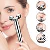 MORVIKA Ice Roller Face Massager, Facial Massager Jade Stone Roller & Gua Sha Tool 100% Natural, 3D Massager Roller view 2
