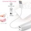 Eyebrow Trimmer, USB Electric Facial Hair Remover, Remover for Woman Shaving Hair Removal Eyebrow Trimming view 4