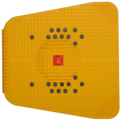 ACP ACUPRESSURE Pyramid Plastic Powermat 2000 Pyramid (31 cm x 31 cm x 0.5 cm, White)