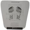 ACP ACUPRESSURE Pyramid Plastic Powermat 2000 Pyramid (31 cm x 31 cm x 0.5 cm, White) view 2