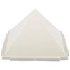 ACP ACUPRESSURE Pyramid Plastic Multier Advance Yantra (15 cm x 15 cm x 9 cm, White) view 1