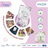 PIOUS 2 Ply Highly Absorbent Soft Hanky Facial Travel Pocket Tissue Papers Use & throw tissue (size-20x20cm) (10 Pulls Per Packet) (200) view 2