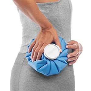 AAFOS Reusable Instant Pain Reliever Hot and Cold Pack First Aid Ice Bag Heat Pack for Knee Head & Leg Pack of 1 Small Assorted Color
