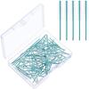 Cowwell Interdental Brush Teeth Soft Dental Picks Tooth Floss Interdental Brush Betweens Interdental Brush Refills White Tapered Refills for Tooth Cleaning (60 Pieces) view 1
