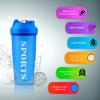 COOL INDIANS Amazing Quality Shaker Bottle for Gym|BPA-Free and 100% Leak-Proof Protein Shaker Bottle (Blue) view 2