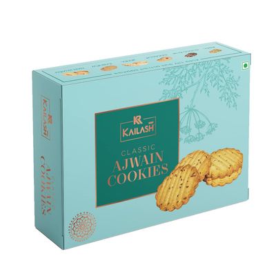 Kailash Classic Ajwain Cookies (400 GMS)