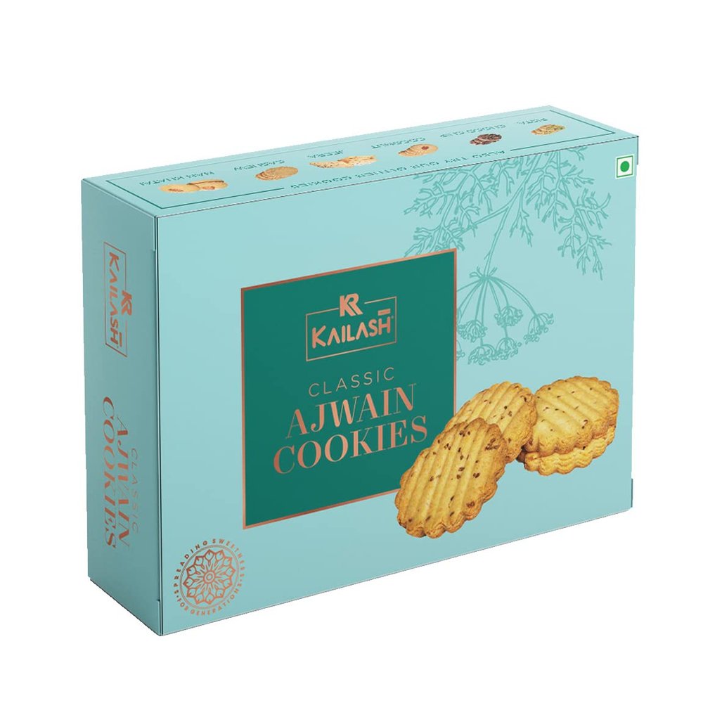 Kailash Classic Ajwain Cookies (400 GMS)