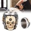 Men Shaving Bowl, Shaving Bowl Corrosion Resistance Large Capacity Thickened Stainless Steel for Hair Salon for Home Use view 2
