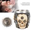 Men Shaving Bowl, Shaving Bowl Corrosion Resistance Large Capacity Thickened Stainless Steel for Hair Salon for Home Use view 4