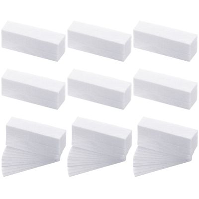 800 Pcs Eyebrows Wax Strips Non Woven Waxing Strips Hair Removal Wax Paper Facial and Body Epilating Strips for Girls Women Men