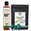 Bakefat India Coffee Macha Syrup-200ml & Vanilla Frappe Powder/coffee Thickener Powder-250 Grams view 1