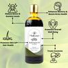 Multano 100% Pure Natural Cold Pressed Edible Malkangani/Jyotishmati Oil Natural Therapeutic Grade Cold Pressed Jyotishmati Seeds Oil For Skin & Hair (220ml) view 3