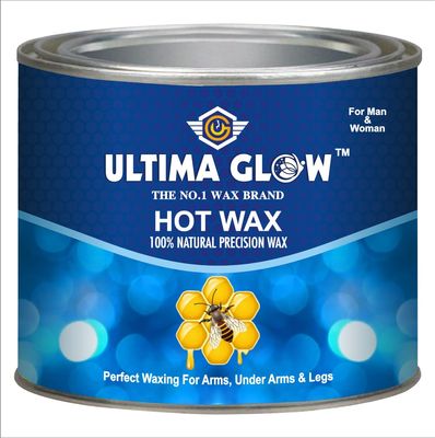 ULTIMA GLOW hot wax 600 gram Women, Body soft and smooth for all skin For Arms, Chest, Legs, Back and Full Body | For Men & Women