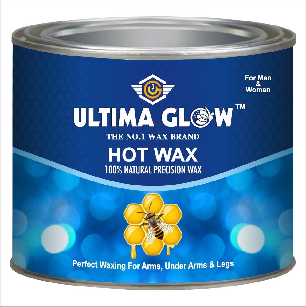 ULTIMA GLOW hot wax 600 gram Women, Body soft and smooth for all skin For Arms, Chest, Legs, Back and Full Body | For Men & Women
