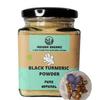 Indiana organic black turmeric powder original, kaali haldi powder - 100 gram (New Harvest - Sept 2025) Packed on Order Fresh | Zero added Colours, Fillers, Additives & Preservatives view 1