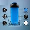 COOL INDIANS Gym Shaker Bottle 700 ML, Shaker Bottle for Protein Shake 100% Leakproof and BPA Free Protein Shaker|Sipper Bottle (Blue) view 4