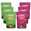 GLADFUL Sprouted Lentils & Millets Instant Chilla Dosa Mix, Natural Healthy Protein & Fiber-Rich Breakfast No Maida, No Palm Oil, Low GI, Vegan, Gluten Free - 200 G (Pack Of 6, Beetroot & Spinach) view 1