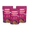 Gladful Sprouted Lentils & Millets Instant Beetroot Chilla Dosa Mix, No Maida, No Palm Oil, High Protein, Less Carb Gluten Free, 200 G (Pack Of 3) view 1