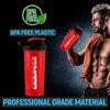 COOL INDIANS Gym Shaker Bottle 700 ML, Shaker Bottle for Protein Shake 100% Leakproof and BPA Free Protein Shaker|Sipper Bottle (RED) view 3