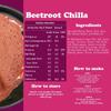 GLADFUL Sprouted Lentils & Millets Instant Chilla Dosa Mix, Natural Healthy Protein & Fiber-Rich Breakfast No Maida, No Palm Oil, Low GI, Vegan, Gluten Free - 200 G (Pack Of 4, Beetroot & Spinach) view 2