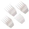 Colorski Professional Peanut Clipper Guards for Wahl - 4 Sizes (1/8" to 1/2"), Fits Wahl Peanut, White - 4PCS view 1