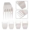 Colorski Professional Peanut Clipper Guards for Wahl - 4 Sizes (1/8" to 1/2"), Fits Wahl Peanut, White - 4PCS view 4