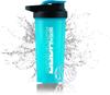 COOL INDIANS SPORTS GYM SHAKER BOTTLE FOR PROTEIN SHAKE 100% LEAKPROOF AND BPA FREE PROTEIN SHAKER|SIPPER BOTTLE (PACK OF 2 SHAKER BOTTLE AND WHEY LOADER CONTAINER BOTTLE) (SEA-GREEN) view 2