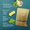 GREEN PROTEIN Vegan Plant Sport Pea Protein Isolate Powder, 25gm Protein, 5g BCAA Per Serving, No Added Sugar | Soy, Dairy, Gluten, Allergen Free | Banana Caramel Flavor, Standup Pouch (1kg) view 4