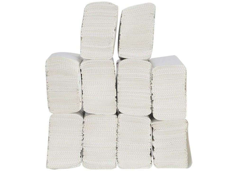 Dhwani Enterprise M Fold Tissue Paper-5200 Pieces (40 Packets) (PLEASE GIVE MAXIMUM ORDER 40 PKT MORE THAN 40 PKT I CANT DISPATCH)